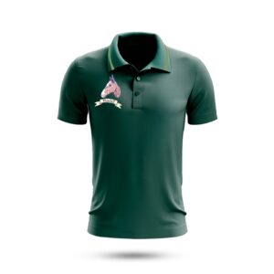 Equestrian Polo Shirt - horse photo embroidery (Chest Embroidery)