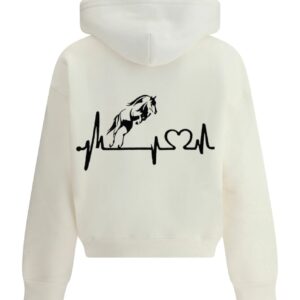 Horse heartbeat hoodie